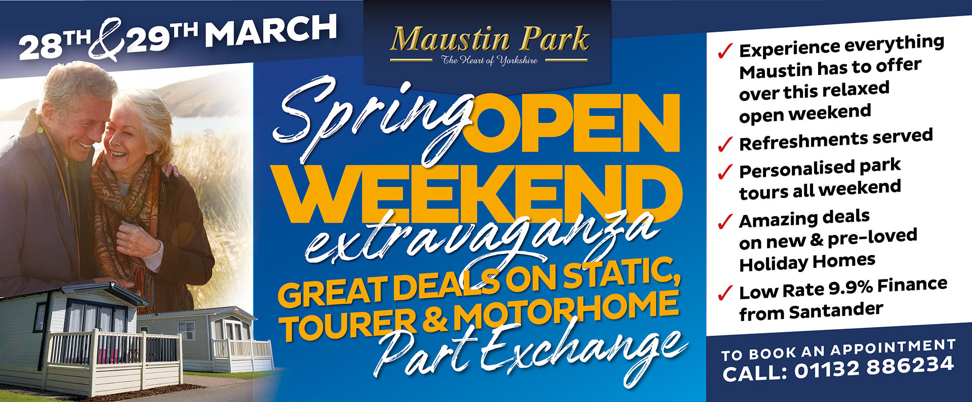 Spring Open Weekend 28th and 29th March