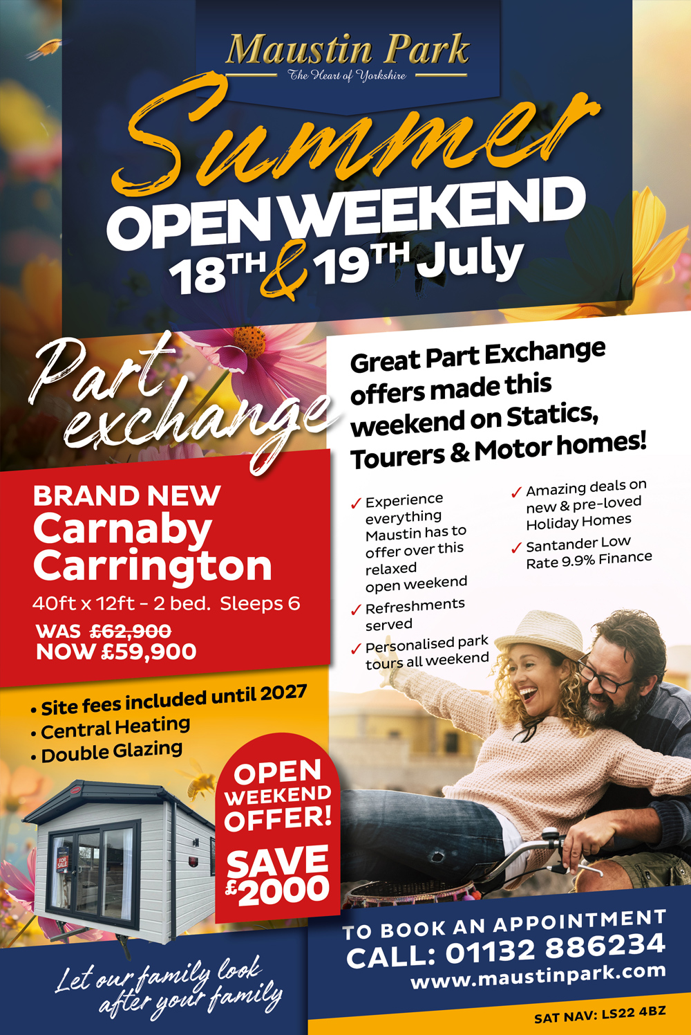 Maustin Yorkshire Caravan Park Summer Open Weekend 18th and 19th July
